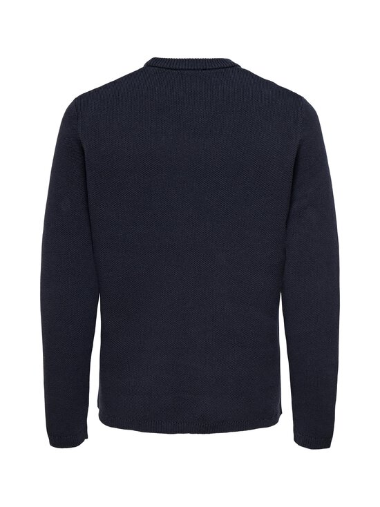 Only & Sons - OnsXmas Teddy -neule - DARK NAVY PRINT:POPPY RED + SILVER LINING | Stockmann - photo 2