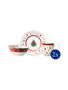 Villeroy & Boch - Toy's Delight Santa brokastu komplekts diviem - MULTICOLOR Villeroy & Boch - Toy's Delight Santa brokastu komplekts diviem - MULTICOLOR | Stockmann