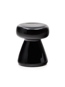 Kave Home - Manya-sivupöytä musta ⌀ 38 cm - BLACK | Stockmann