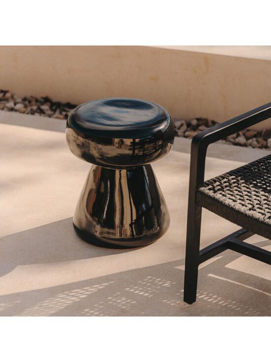 Kave Home - Manya-sivupöytä musta ⌀ 38 cm - BLACK | Stockmann - photo 5