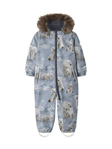 Name It - NmmSnow10 ziemas kombinezons - SKYWAY AOP:POLAR BEAR | Stockmann