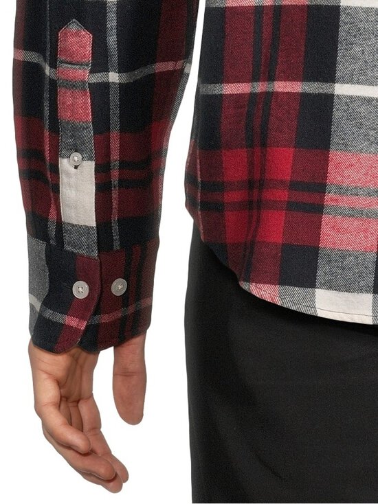 GANT - Ruuduline triiksärk Regular Flannel - 630 RUBY RED | Stockmann - photo 5