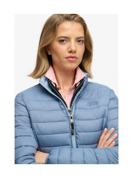 Superdry - Fuji Lite Padded -kevyttoppatakki - 5AW TIDAL BLUE | Stockmann - photo 6