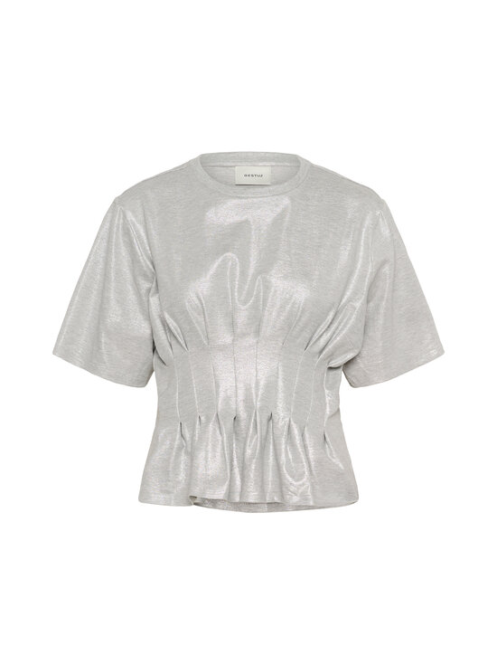 Gestuz - GZpamila trikotāžas krekls - 170 LGM / SILVER GLITTE FOIL | Stockmann - photo 1