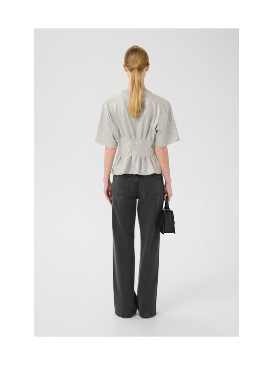 Gestuz - GZpamila trikotāžas krekls - 170 LGM / SILVER GLITTE FOIL | Stockmann - photo 4