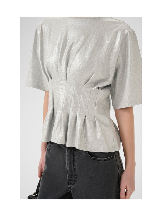 Gestuz - GZpamila trikotāžas krekls - 170 LGM / SILVER GLITTE FOIL | Stockmann - photo 6