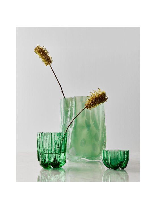 Kosta Boda - Klaaskauss/teeküünlaalus Crackle Votive 5,8 cm - DARK GREEN | Stockmann - photo 4