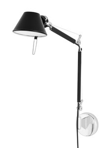 Artemide - Tolomeo Micro -seinävalaisin - MUSTA | Stockmann
