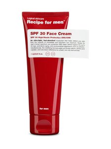 Recipe for men - Päikesekaitsekreem SPF 30 Facial Moisturizer 75 ml | Stockmann