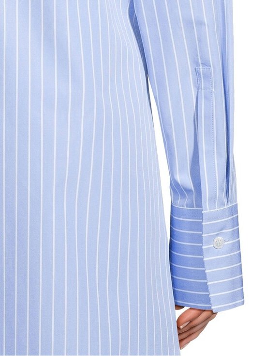 Jil Sander - Midipituinen paitamekko - 471 BLUE SKY | Stockmann - photo 4