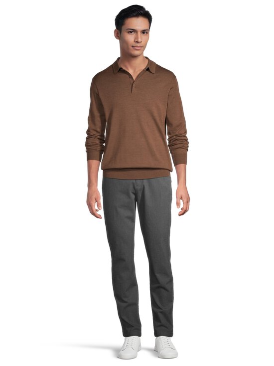 GANT - Slim Cotton Herringbone bikses - 5 BLACK | Stockmann - photo 3