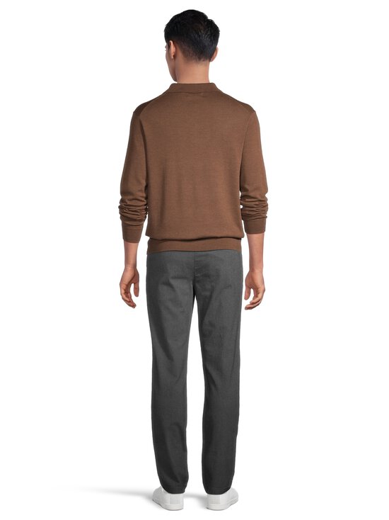 GANT - Slim Cotton Herringbone bikses - 5 BLACK | Stockmann - photo 4