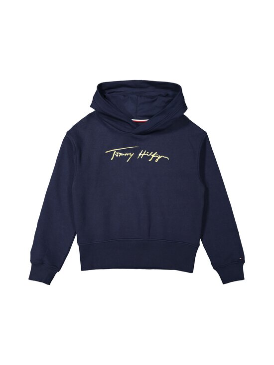 GIRLS SCRIPT HOODIE -collegehuppari