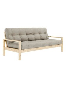 Karup - Knob-futonsohva linen/mänty L 205 cm - BEIGE | Stockmann