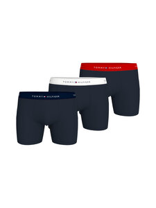 Tommy Hilfiger - Bokseršorti, 3-gab. - 0XP PRIMARY RED/WHITE/DESERT SKY | Stockmann