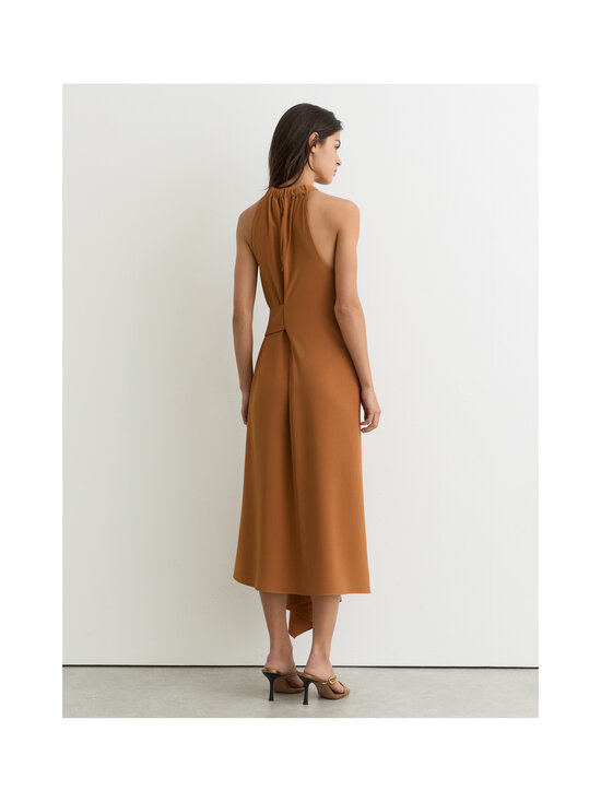 Reiss - Maeve Drape Detail Midi -mekko - 88 RUST ORANGE | Stockmann - photo 5