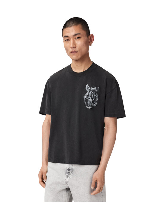 Allsaints - Seraph Crew t-paita - WASHED BLACK | Stockmann - photo 1