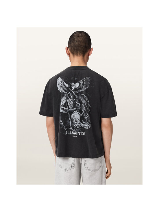 Allsaints - Seraph Crew t-paita - WASHED BLACK | Stockmann - photo 5
