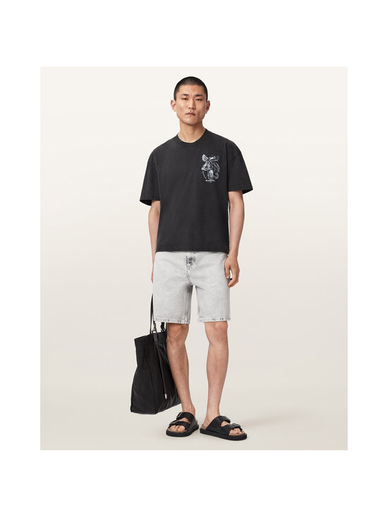 Allsaints - Seraph Crew t-paita - WASHED BLACK | Stockmann - photo 6