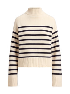 Lauren Ralph Lauren - Sharad džemperis - MASCARPONE CREAM/LAUREN NAVY | Stockmann