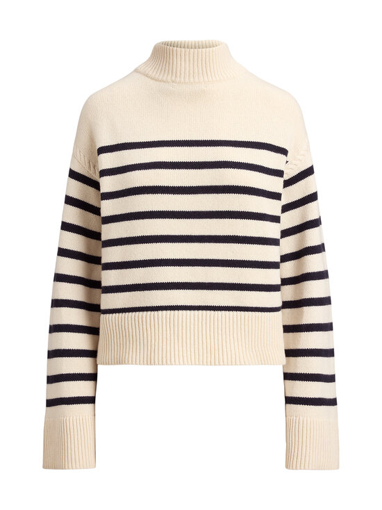 Lauren Ralph Lauren - Sharad džemperis - MASCARPONE CREAM/LAUREN NAVY | Stockmann - photo 1