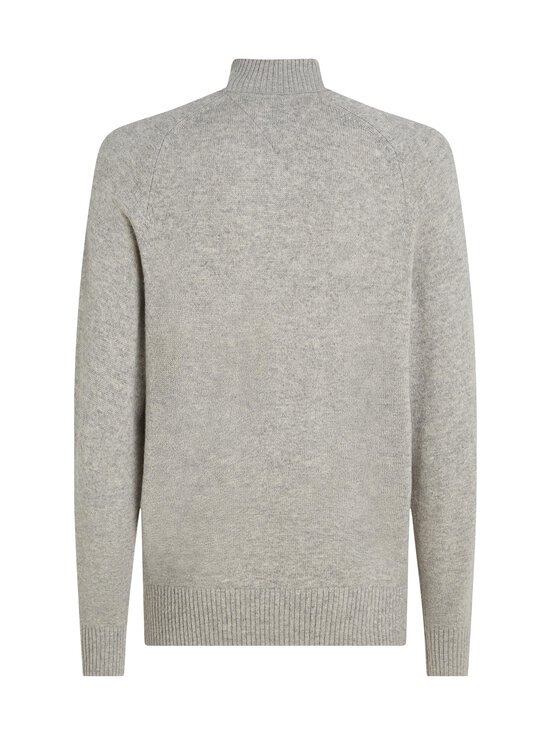 Tommy Hilfiger - Lambswool Zip vilnas džemperis - P01 LIGHT GREY HEATHER | Stockmann - photo 2