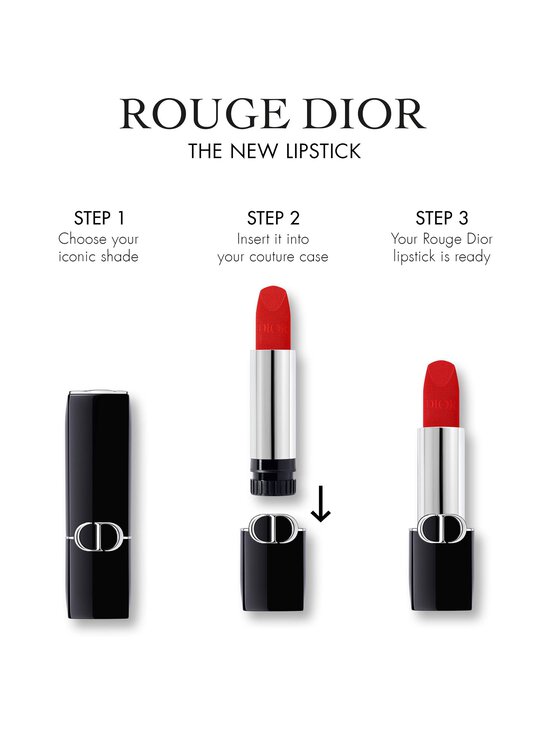 DIOR - Rouge Dior Balm Satin Refill -täyttöpakkaus - 458 | Stockmann - photo 4