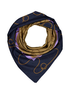 Pennyblack - Pbagazza zīda maisījuma lakats - 003 BROWN | Stockmann