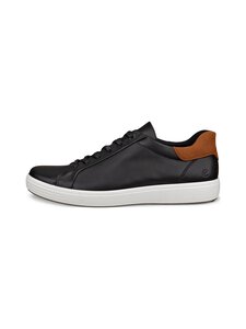 ecco - Soft 7 -nahkatennarit - 51866 BLACK/COGNAC | Stockmann