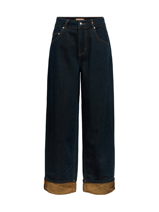 Object - ObjIsira High Waist Straight Loose -farkut - DARK BLUE DENIM | Stockmann - photo 1