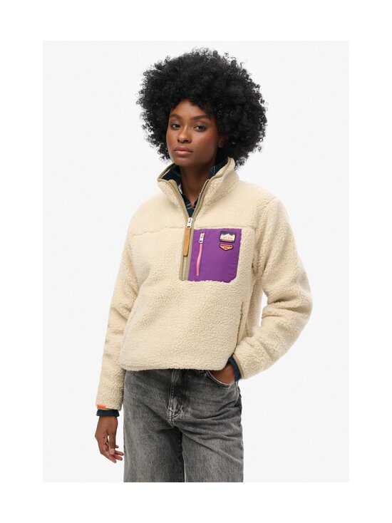 Superdry - Fliisjakk Vintage Retro Half Zip - 1LG OATMEAL BEIGE - photo 5 Superdry - Fliisjakk Vintage Retro Half Zip - 1LG OATMEAL BEIGE | Stockmann - photo 5