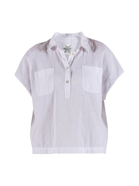 BLUE - Lisbet-pellavasekoitepaita - WHITE | Stockmann - photo 1