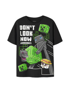 Name It - NkmJuke Minecraft Regular t-paita - BLACK | Stockmann