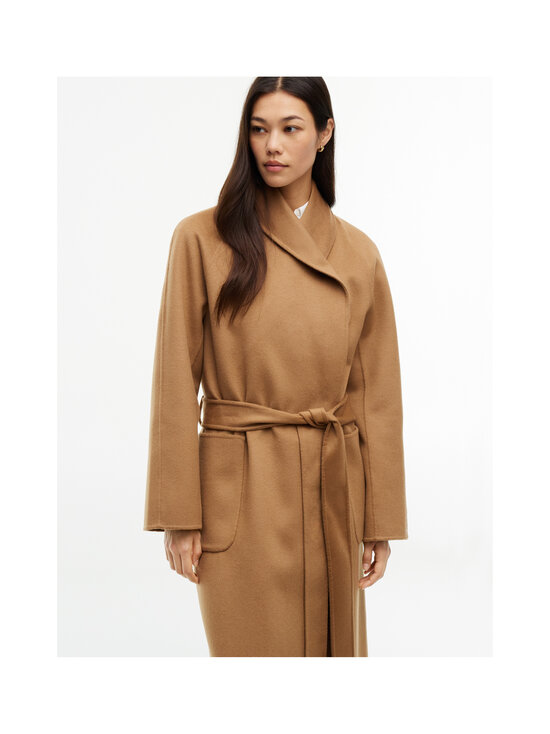 Tommy Hilfiger - Villane mantel Regular Belted - GWA HICKORY | Stockmann - photo 3