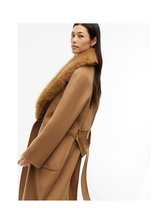 Tommy Hilfiger - Villane mantel Regular Belted - GWA HICKORY | Stockmann - photo 6