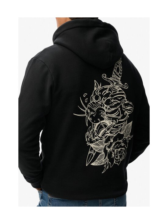 Superdry - Kapuutsiga pusa Tattoo Flash Loose - 02A BLACK | Stockmann - photo 3