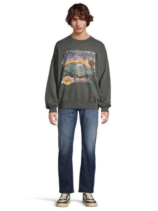 New Era - NBA Washed Graphic Crew -collegepaita - WHG LOS ANGELES LAKERS | Stockmann - photo 2