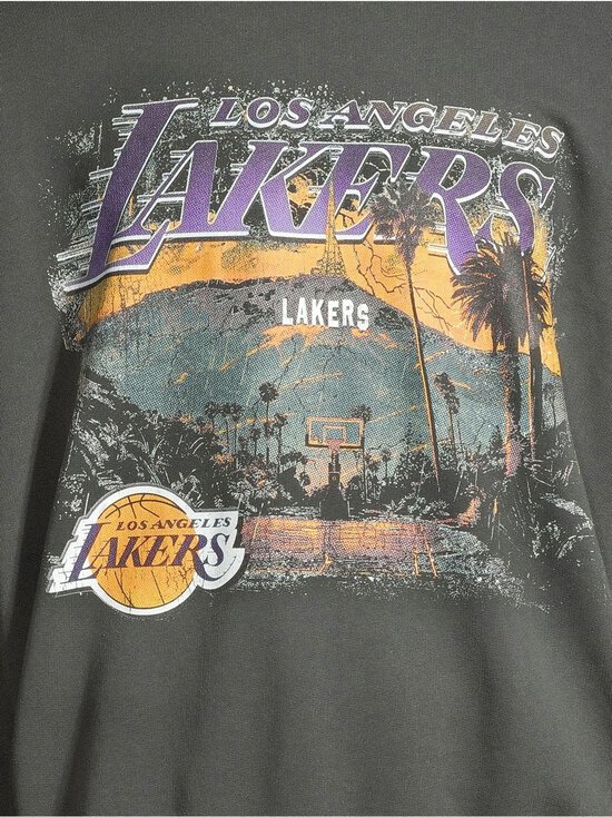 New Era - NBA Washed Graphic Crew -collegepaita - WHG LOS ANGELES LAKERS | Stockmann - photo 4