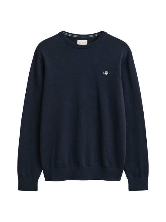 GANT - Cotton-neulepaita - 433 EVENING BLUE | Stockmann - photo 1