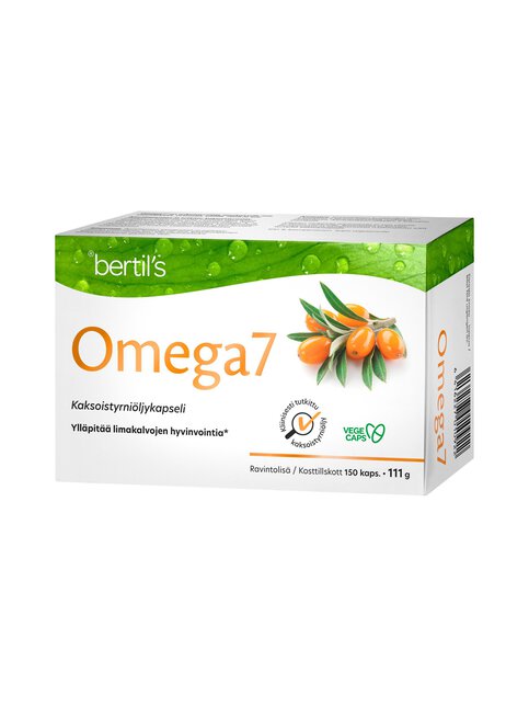 NOCOL Omega7 Omega7 Kaksoistyrniöljykapseli -ravintolisä 150 kaps. |150 ...