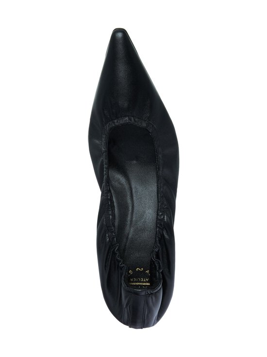 ATP ATELIER - Valfurva pump kitten heel -avokkaat - 900 BLACK | Stockmann - photo 2