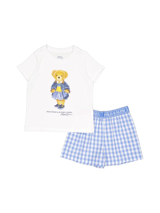 Polo Ralph Lauren - Bear pidžamas krekls un šorti - BCS HARBOR ISLAND BLUE - photo 1 Polo Ralph Lauren - Bear pidžamas krekls un šorti - BCS HARBOR ISLAND BLUE | Stockmann - photo 1