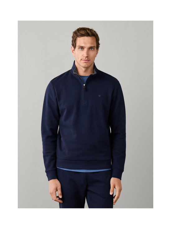 Hackett London - Travel Half Zip -neulepaita - 584 BLUE | Stockmann - photo 3