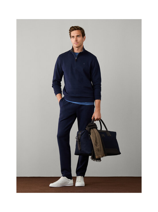 Hackett London - Travel Half Zip -neulepaita - 584 BLUE | Stockmann - photo 6