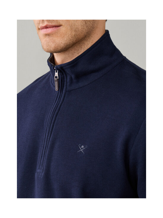 Hackett London - Travel Half Zip -neulepaita - 584 BLUE | Stockmann - photo 7