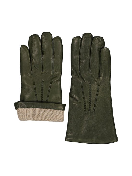 A+more - Clarissa ādas cimdi - GREEN | Stockmann - photo 4