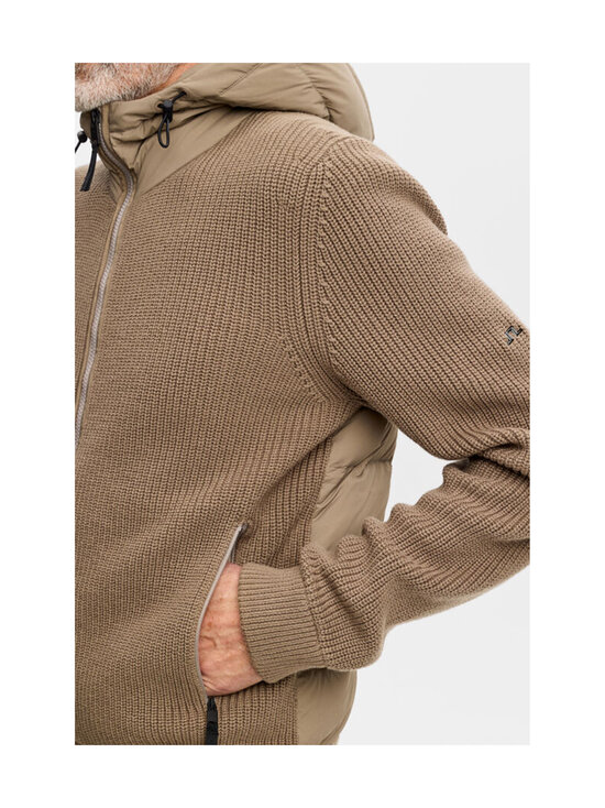 J.Lindeberg - Hübriidjakk Dorin Knit Hood - U144 BRINDLE | Stockmann - photo 5