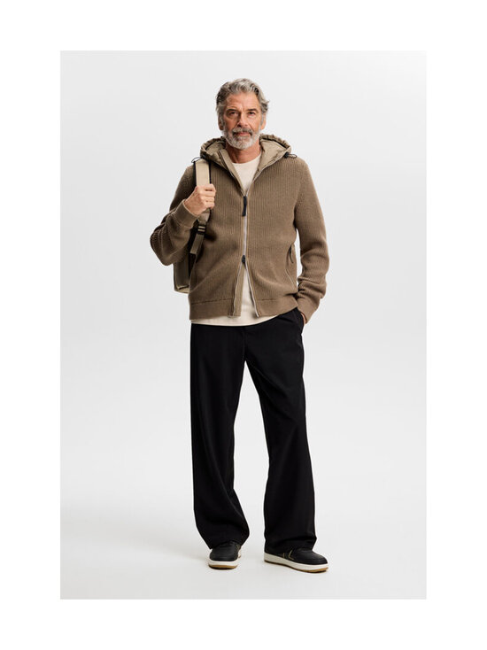 J.Lindeberg - Hübriidjakk Dorin Knit Hood - U144 BRINDLE | Stockmann - photo 8