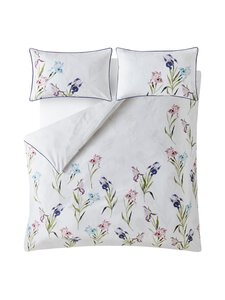 Laura Ashley - Hawling Irises satīna gultasveļas komplekts - 65 GRAPE PURPLE | Stockmann