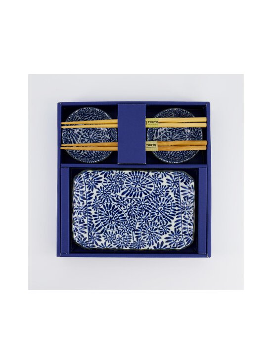 Tokyo Design Studio - Aizome Tako Karakusa -sushisetti 6-osainen - BLUE/WHITE | Stockmann - photo 3